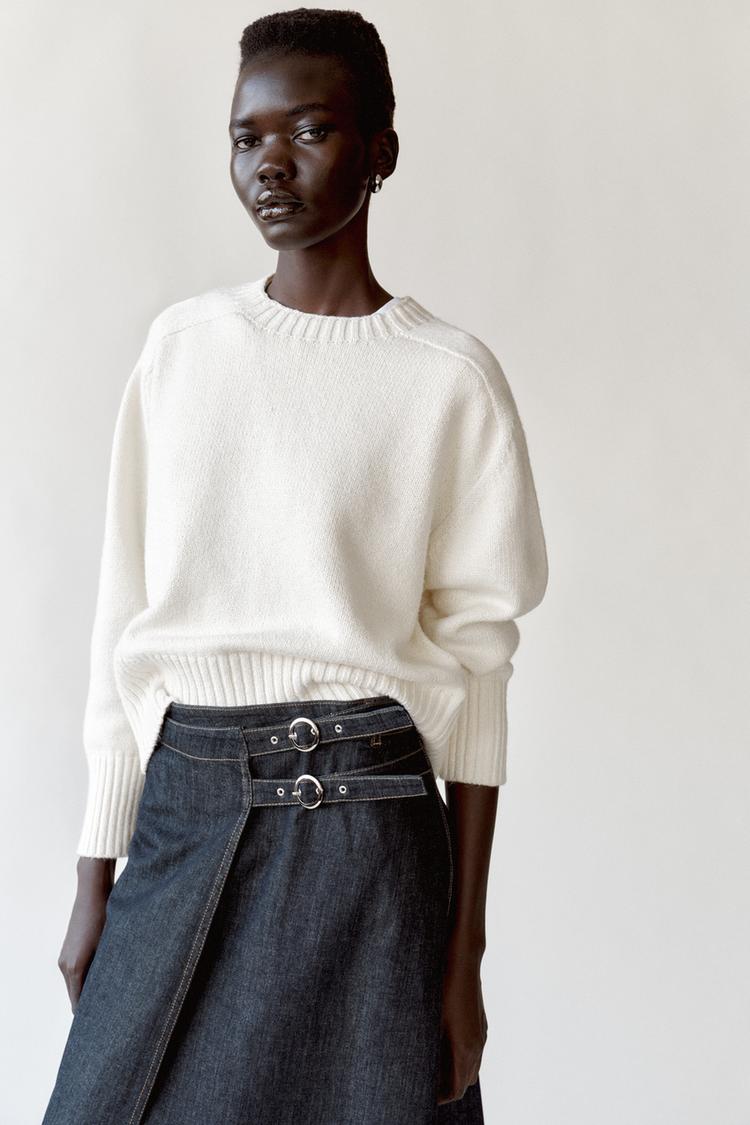 Z1975 Crossover Denim Skirt