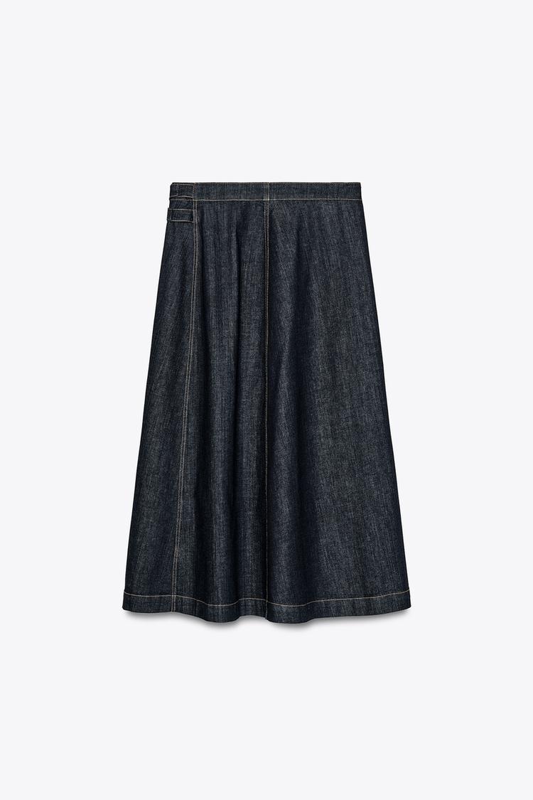 Z1975 Crossover Denim Skirt