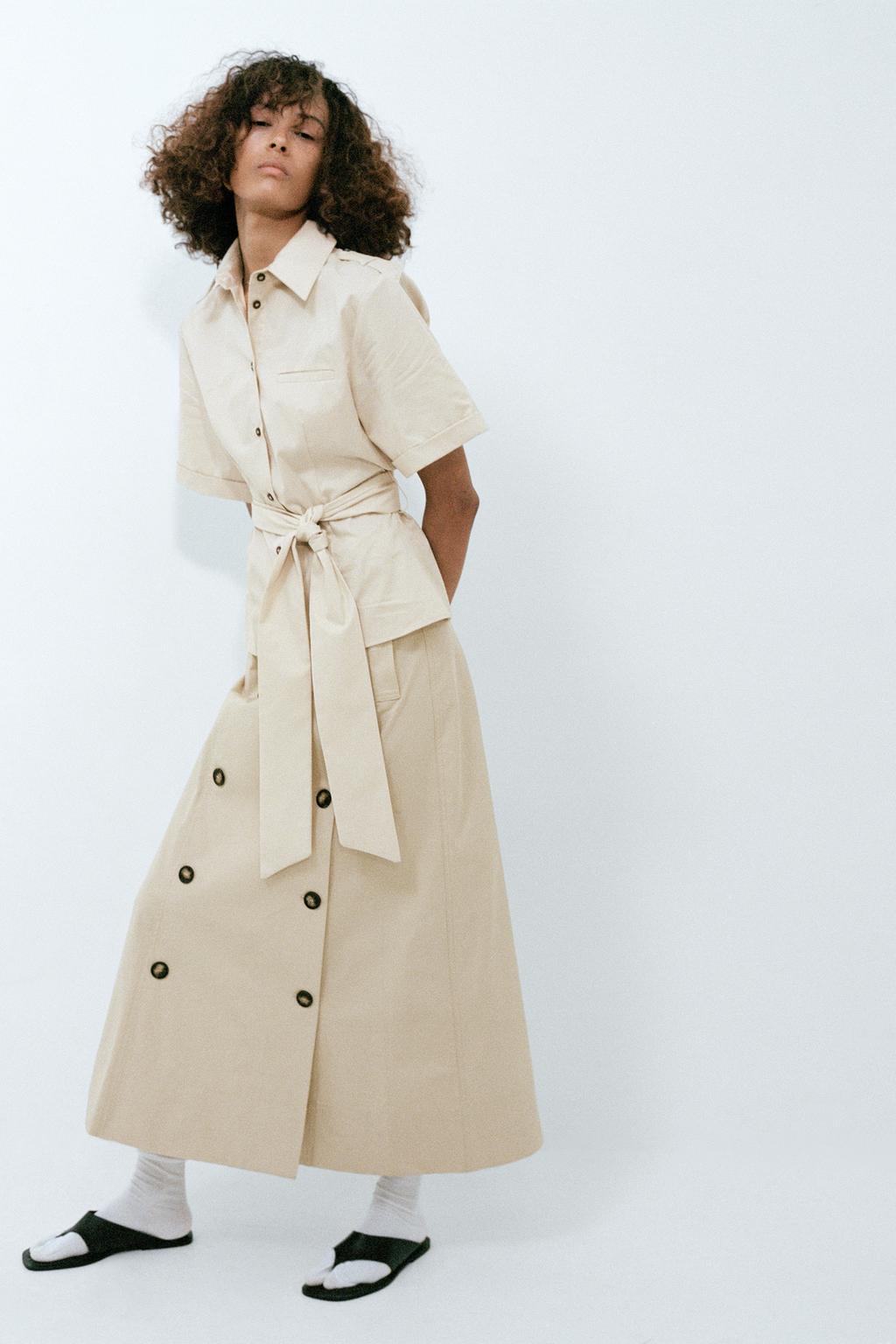 Shirt with Belt Loops and Belt