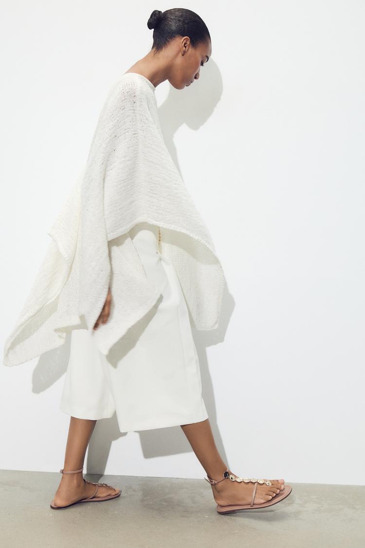 Long Pleated Bermuda Shorts with Belt