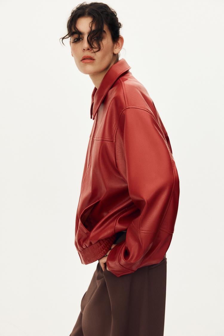 Aviator Jacket – Synthetic Material