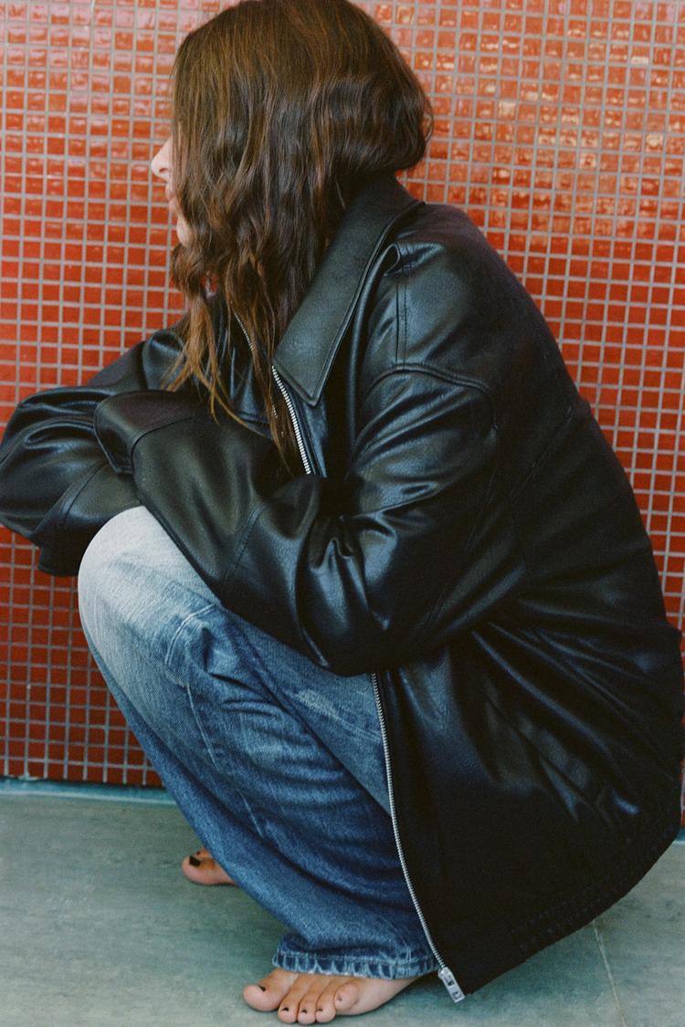 Aviator Jacket – Synthetic Material