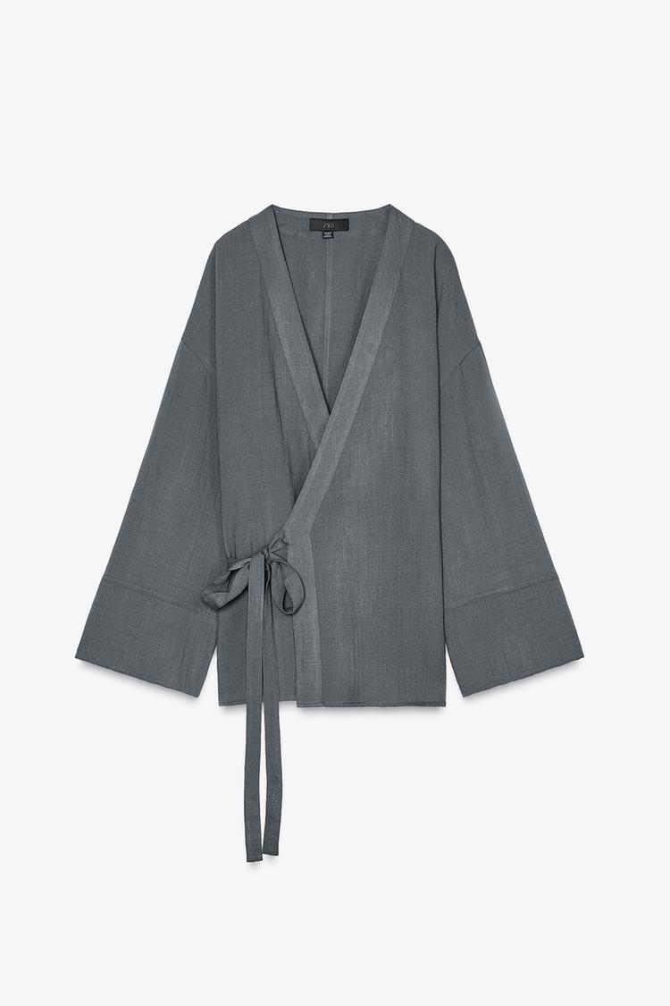 Kimono Jacket with Side Knot