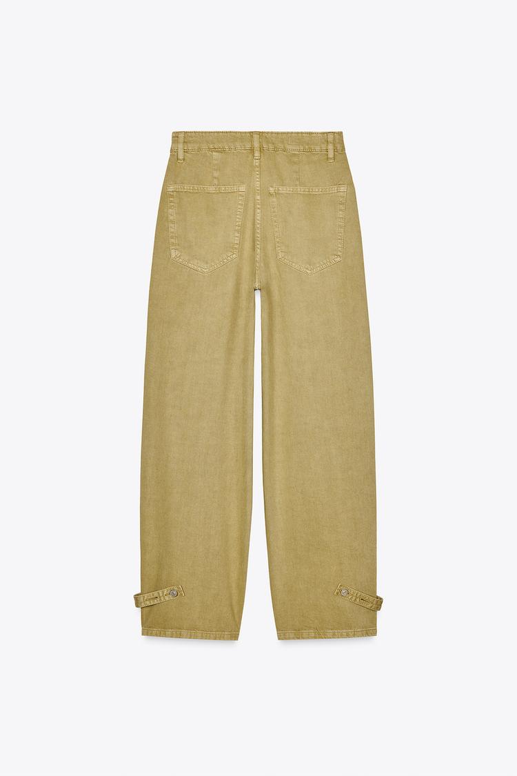 Balloon Pants with Belt Loops