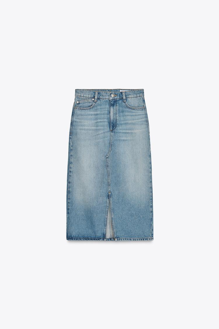 Z1975 Denim Midi Skirt