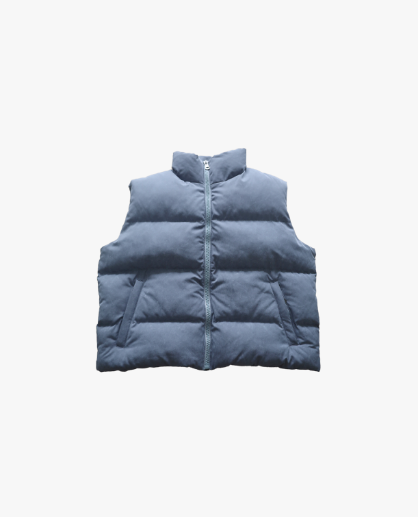 Puffer Vest – Gray