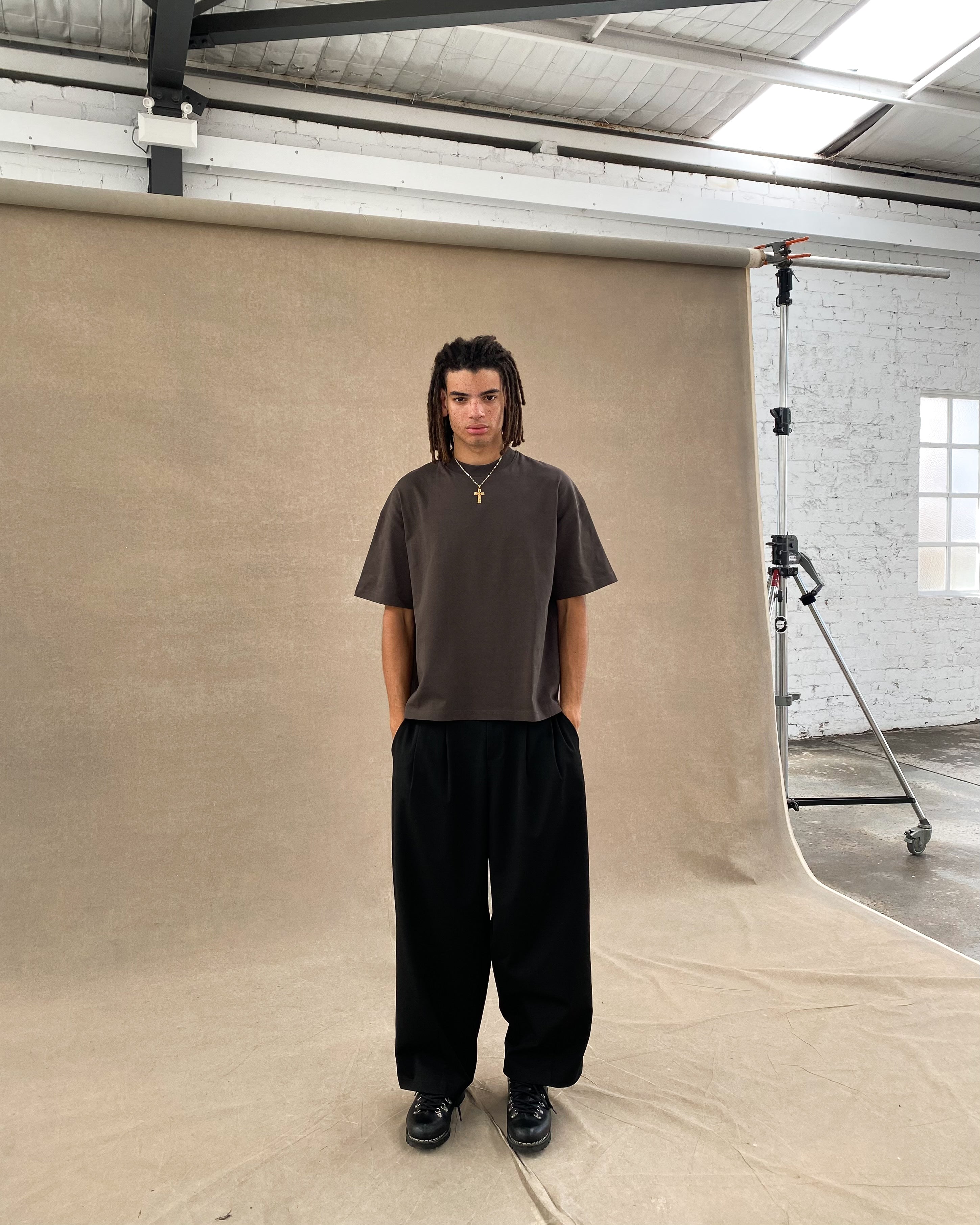 Signature Blank T-Shirt – Coffee