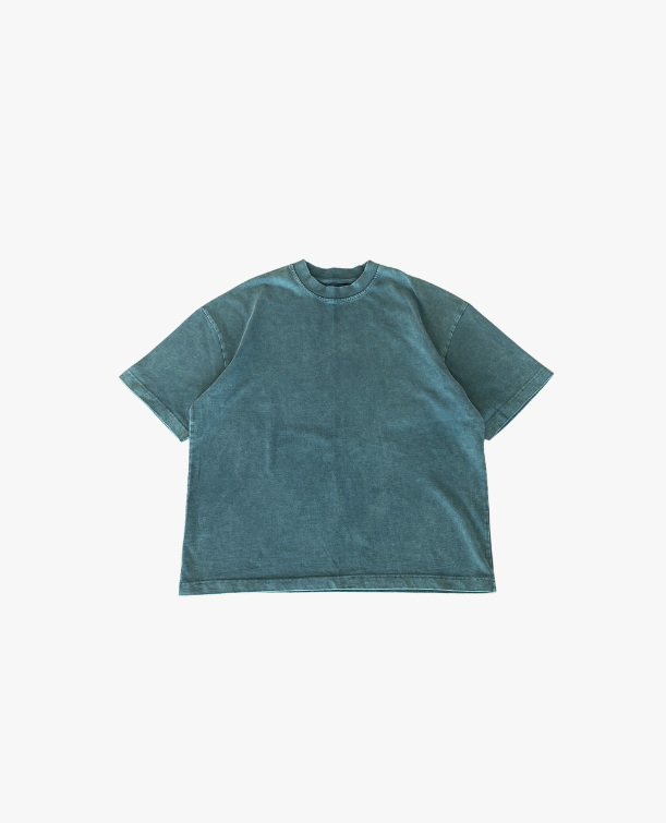 Signature Blank T-Shirt – Washed Green