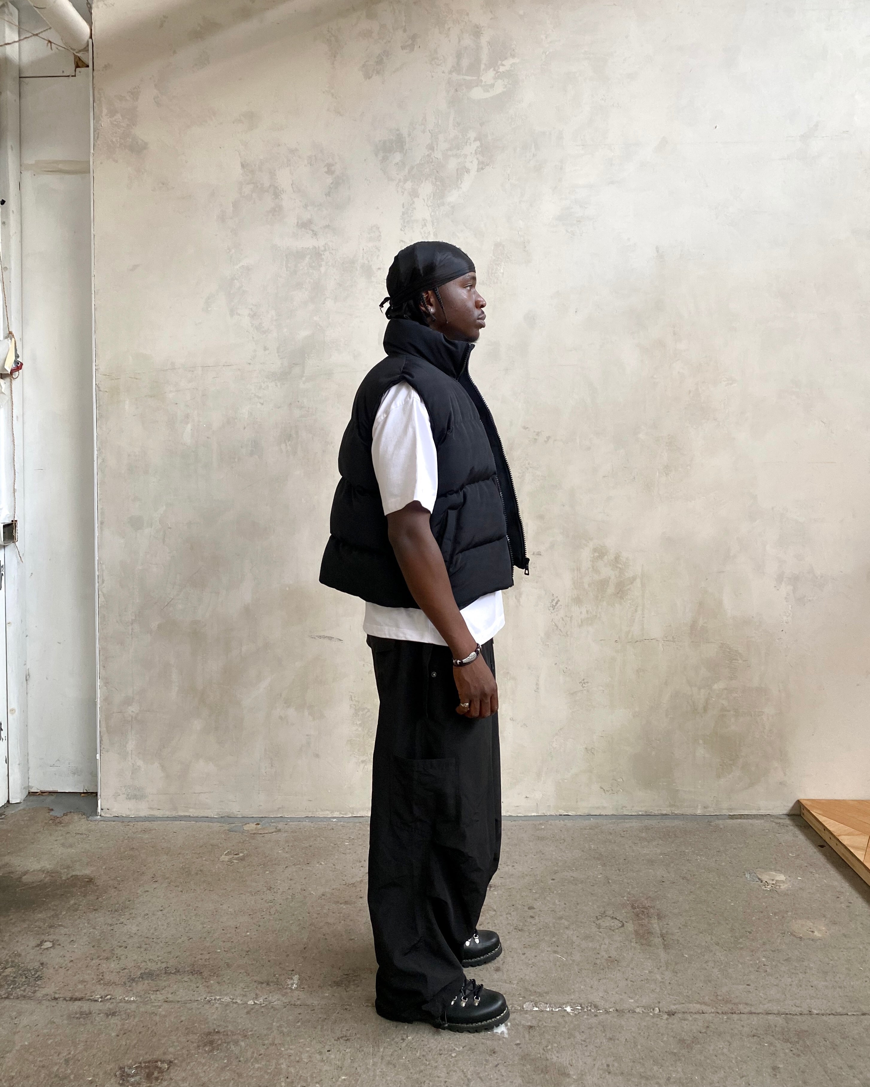 Puffer Vest – Black