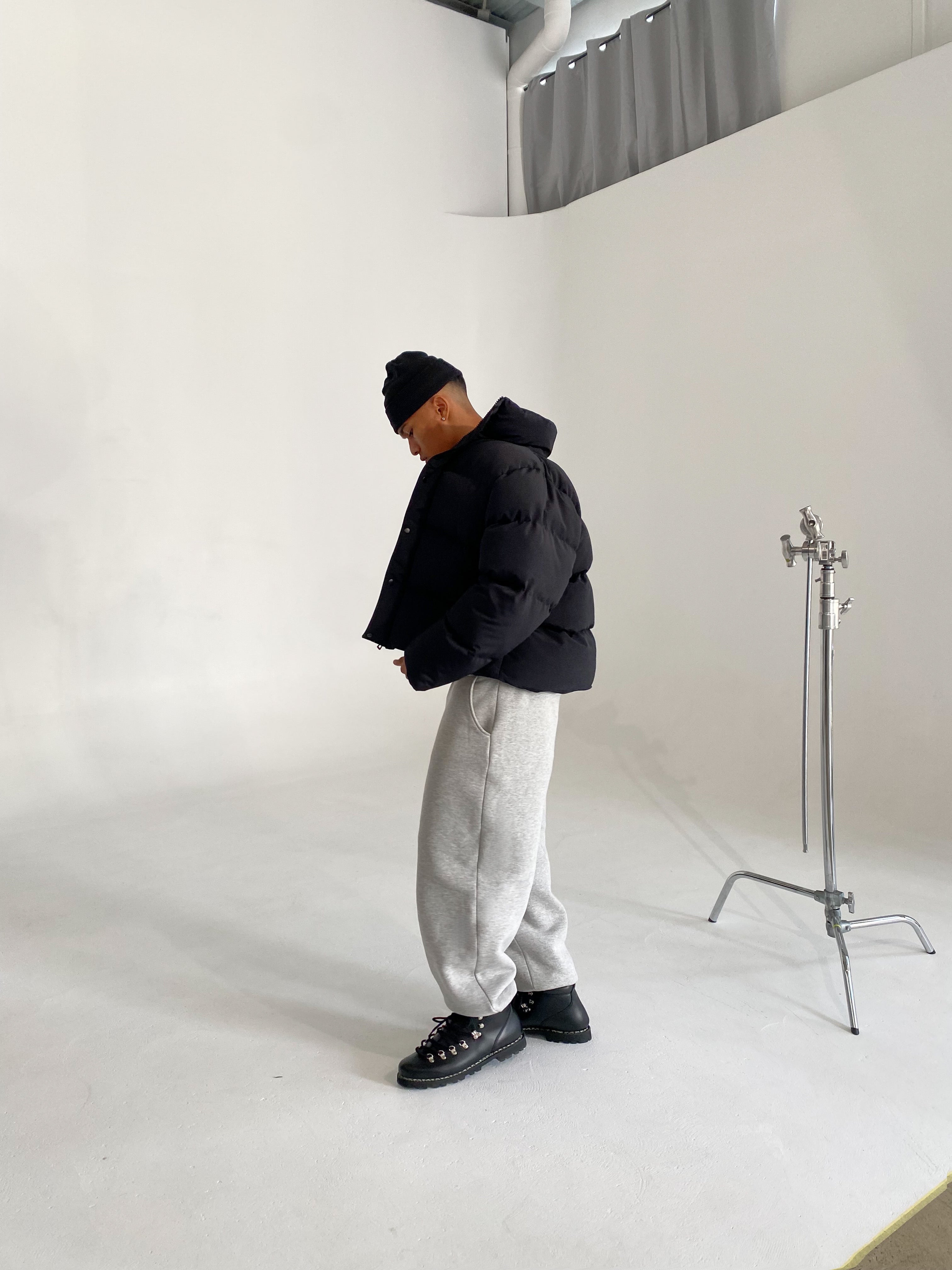 Puffer Jacket – Black