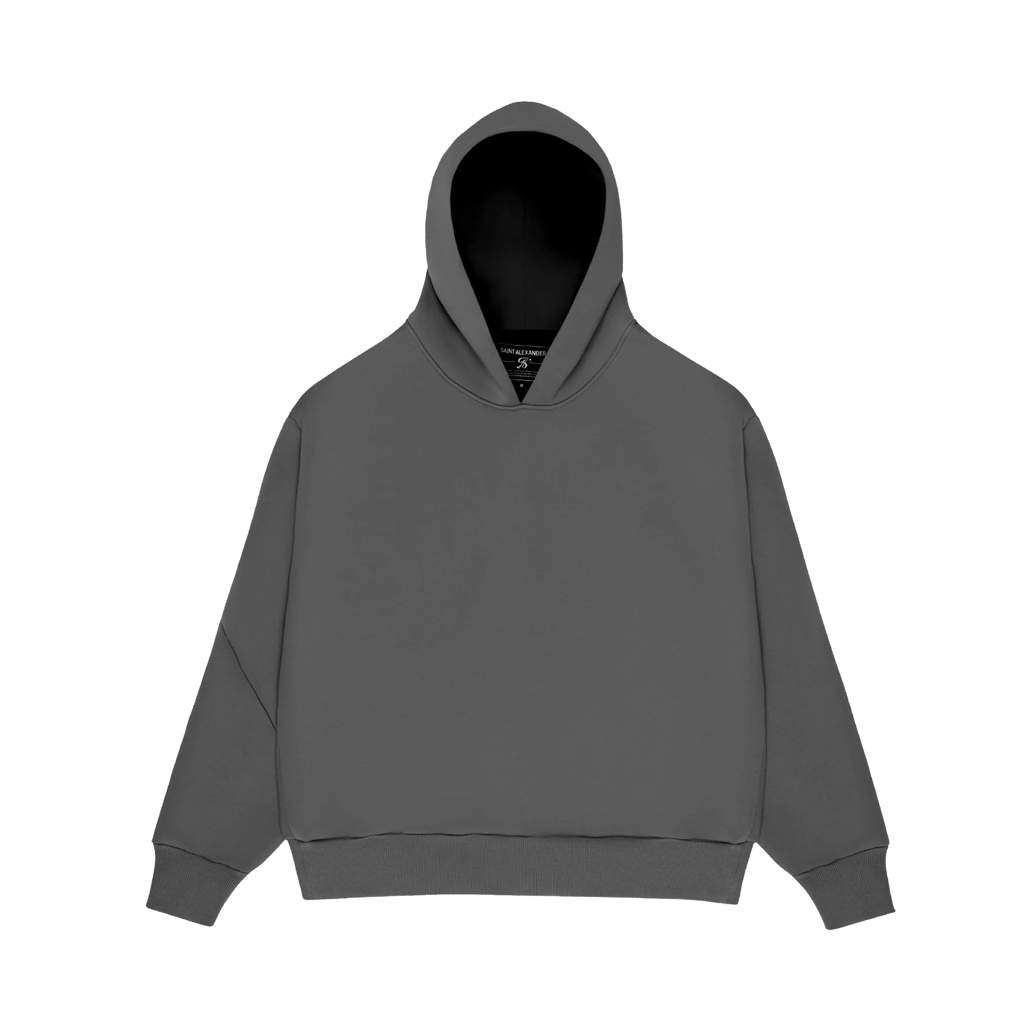 Monochrome Hoodie – Anthracite