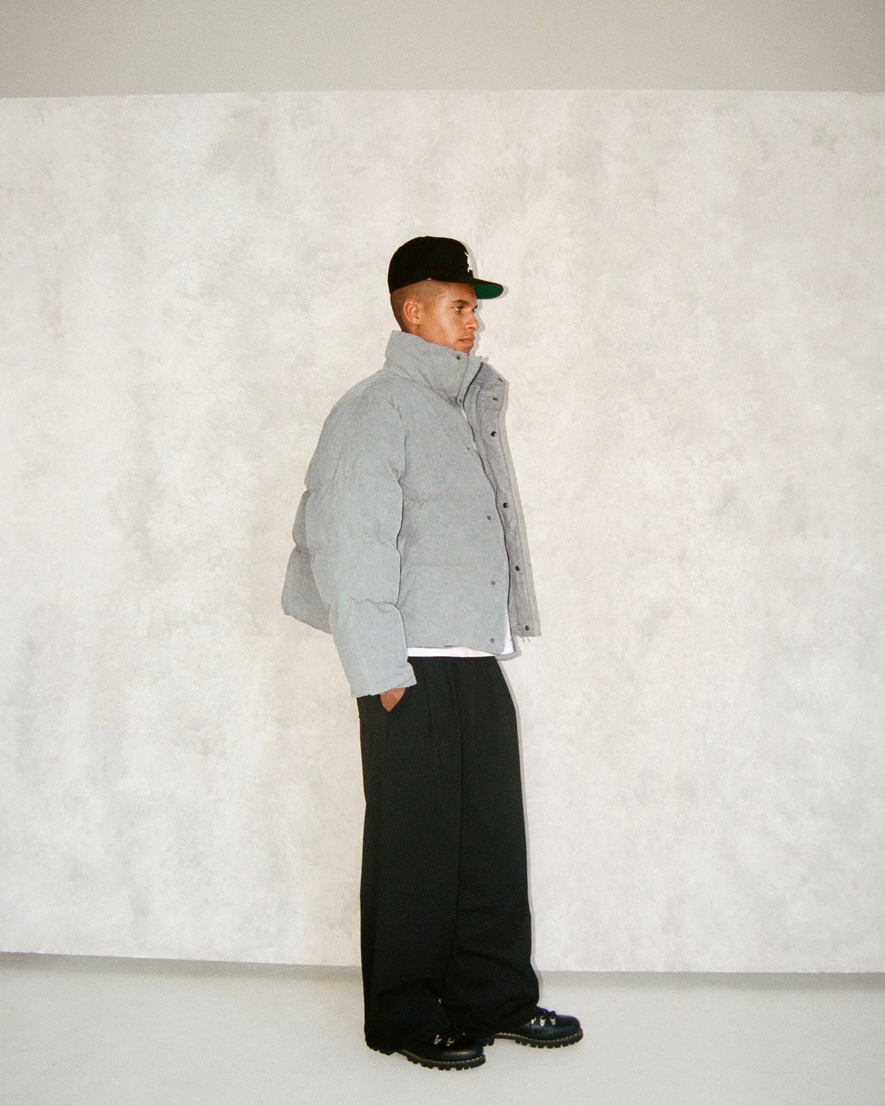 Puffer Jacket – Gray