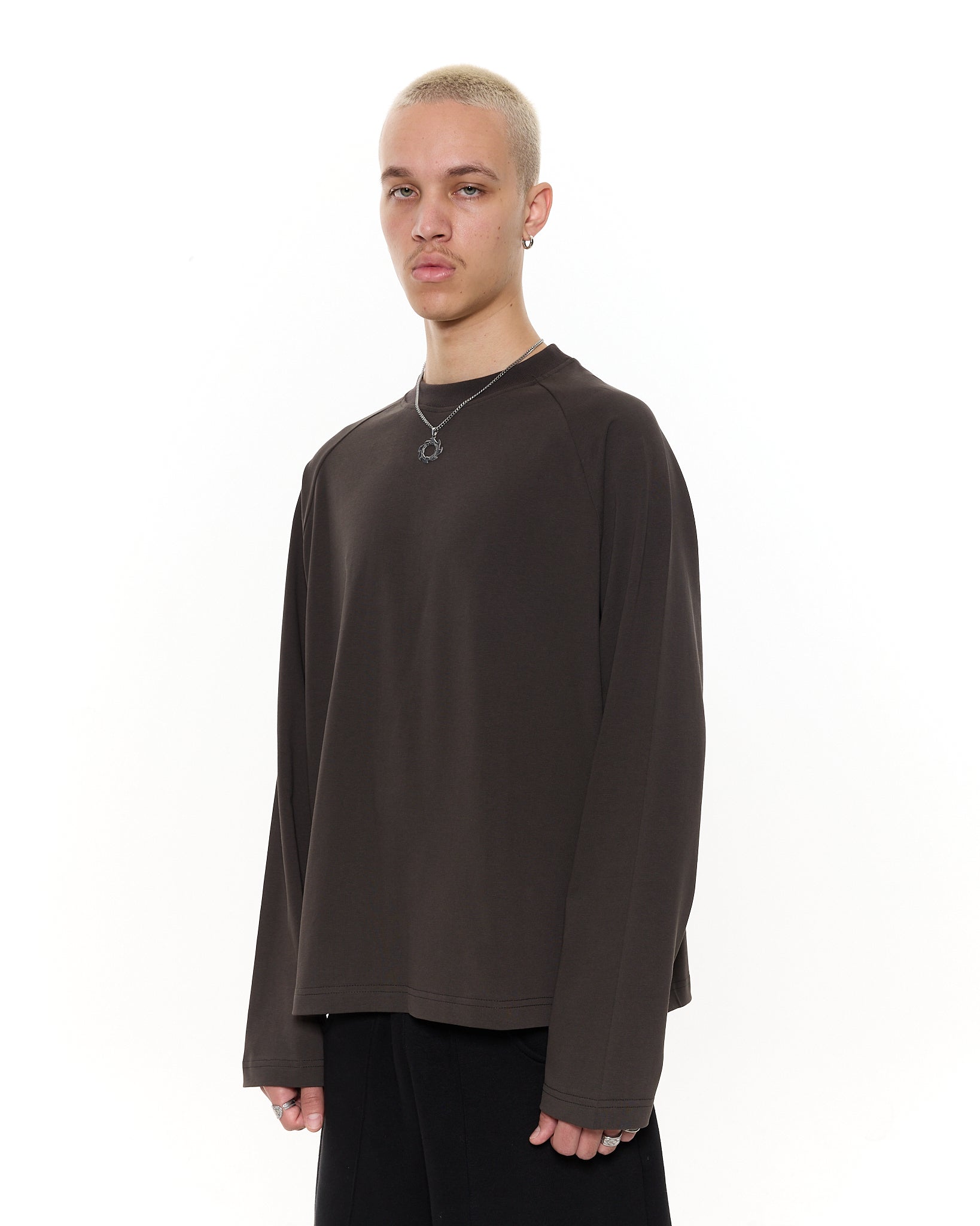 Long Sleeve T-Shirt – Coffee