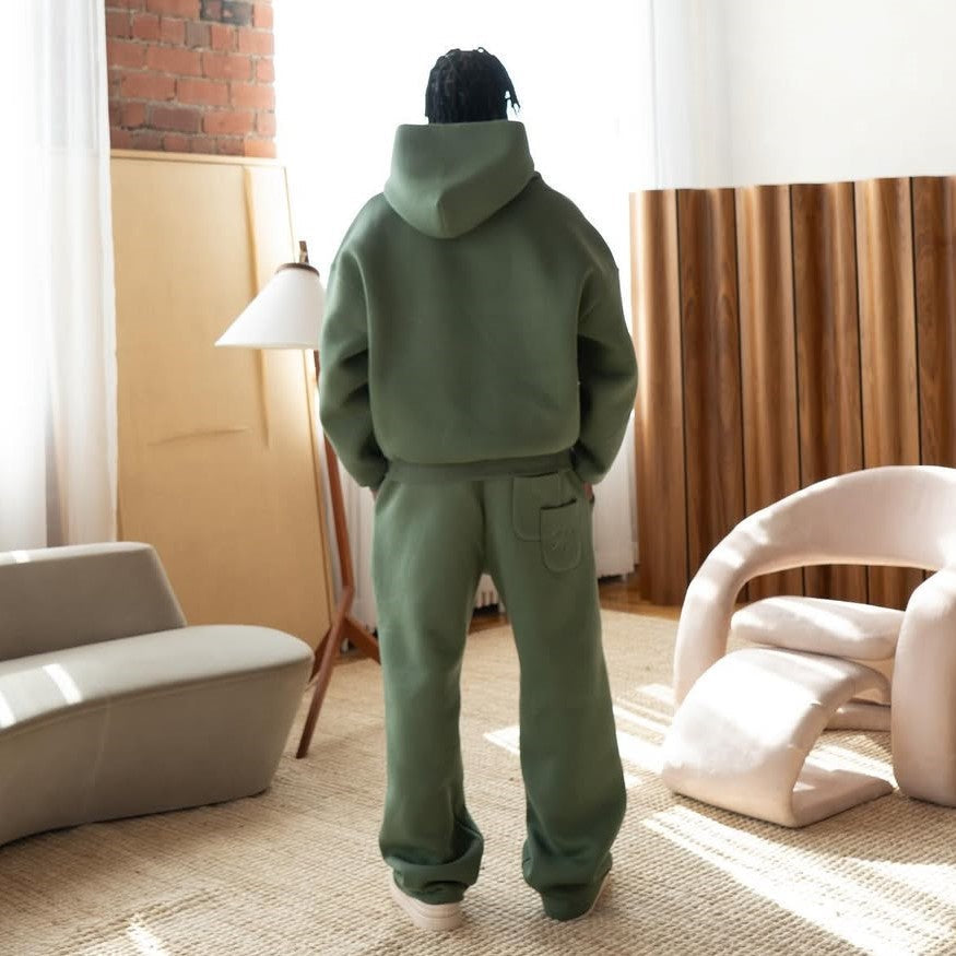 SET MONOCHROME VERT PROFOND