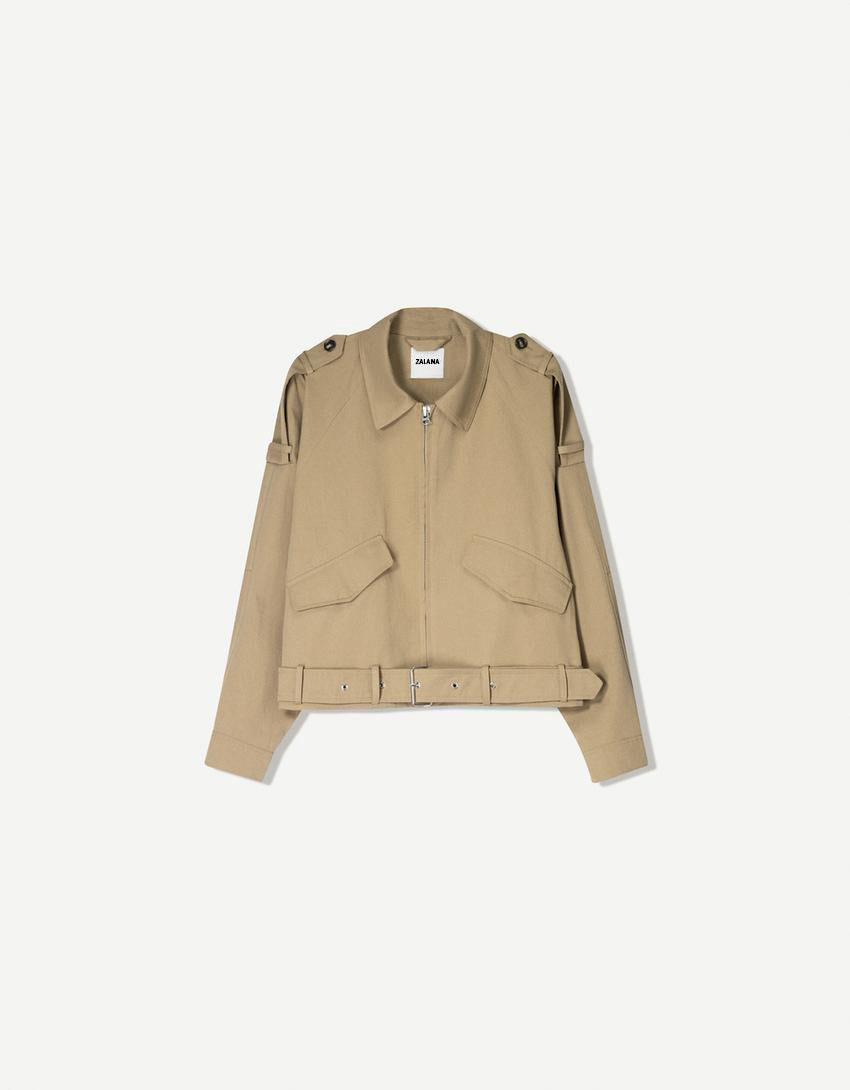 Mid-Season Vest – Beige